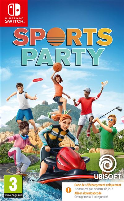 Sports Party Code in a Box Nintendo Switch