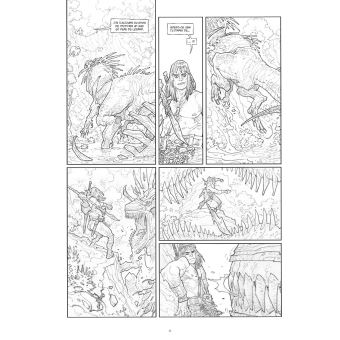 Conan le Cimmérien - Les Clous rouges N&B