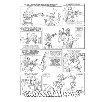 Conan le Cimmérien - Les Clous rouges N&B