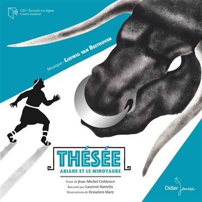 Thésée, Ariane et le Minotaure - Jean-Michel Coblence - Livre CD