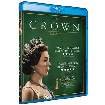 The CrownCoffret The Crown Saison 3 Blu-ray