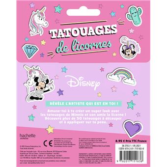 DISNEY - Les Ateliers Disney - Tatoos - Kawaï Licornes