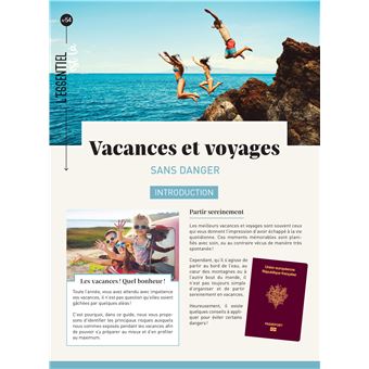 Vacances et voyages sans danger
