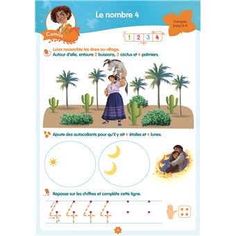 Disney - Encanto  - Cahier de vacances 2023, de la Petite Section à la Moyenne section