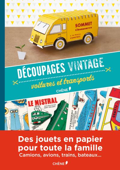 Decoupages vintage voitures et transports
