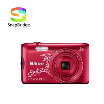 Compact Nikon Coolpix A300 Rouge Lineart