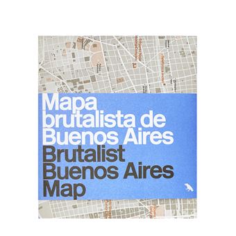 Brutalist Buenos Aires Map