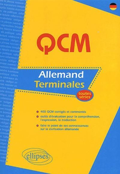 Allemand - Epreuve écrite du Baccalauréat - Toutes séries