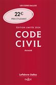 Code civil 2024 annoté. Édition limitée
