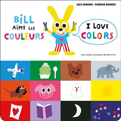 Bill aime les couleurs, I love colors