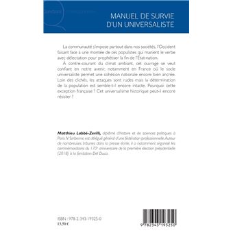 Manuel de survie d'un universaliste