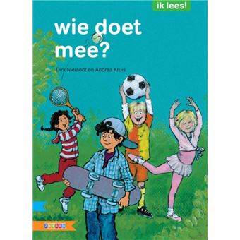 ik lees wie doet mee dirk nielandt andrea kruis cartonné