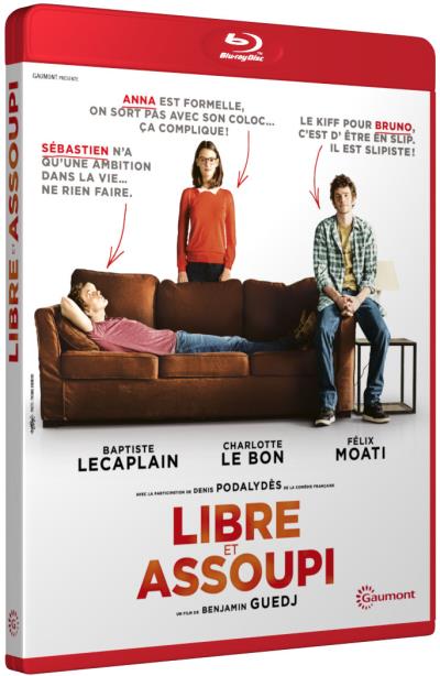 Libre et assoupi Blu-ray