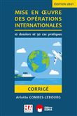 Corrigé - Mise en oeuvre des opérations internationales