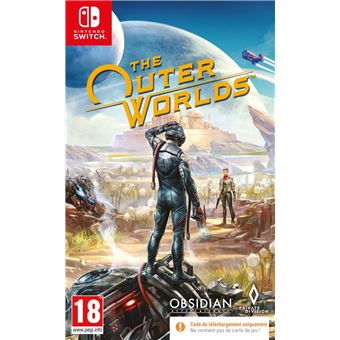 The Outer Worlds Code in a box Nintendo Switch