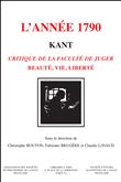 Kant, l'année 1790