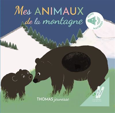 Animaux de la montagne sonore - Elena Brusi - cartonné