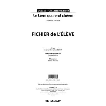 Livre qui rend chevre - fichier