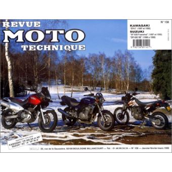 Revue moto technique 108.2 Kawasaki ER-5/Suzuki DR650SE/XF650