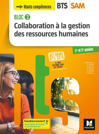 Bloc 3 Collaboration à la GRH-BTS SAM 1ère et 2ème années