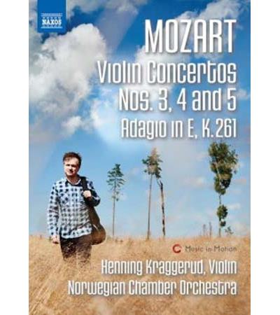 Concertos Pour Violon numéros 3 , 4 et 5 Adagio en Mi Majeur K 261