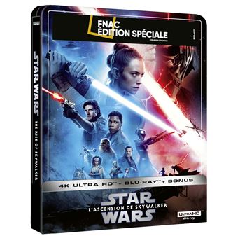 Star WarsStar Wars Episode IX : L'Ascension de Skywalker Steelbook Edition Spéciale Fnac Blu-ray 4K Ultra HD