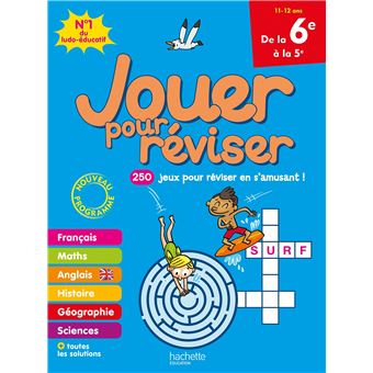 Jouer pour Réviser De la 6ème à la 5ème
