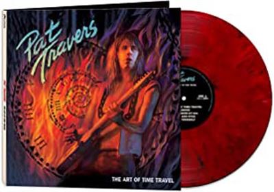 The Art Of Time Travel Vinyle Rouge Marbré