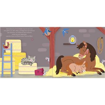 Mon livre son et lumière : Bonne nuit à la ferme