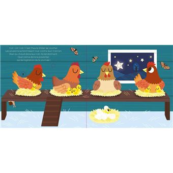 Mon livre son et lumière : Bonne nuit à la ferme