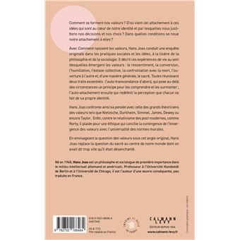 Comment naissent les valeurs