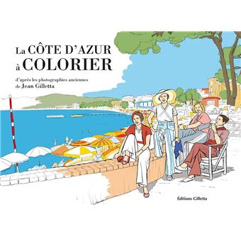 La Côte d’Azur à colorier