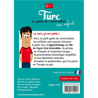 Turc, guide de conversation des enfants