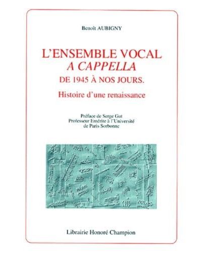 L'ensemble vocal a cappella dans la msique contemporaine