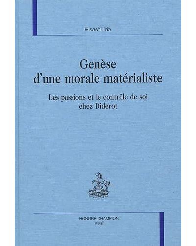 Genèse d'une morale matérialiste