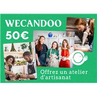 Carte cadeau Wecandoo 50€