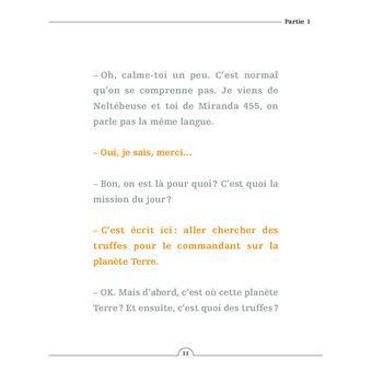 À tour de rôle - À droite, direction la Terre ! Quelle droite ?