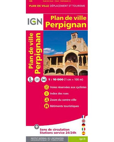 Plan de Perpignan sans livret