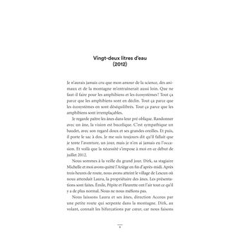 Les tribulations d'une scientifique en montagne