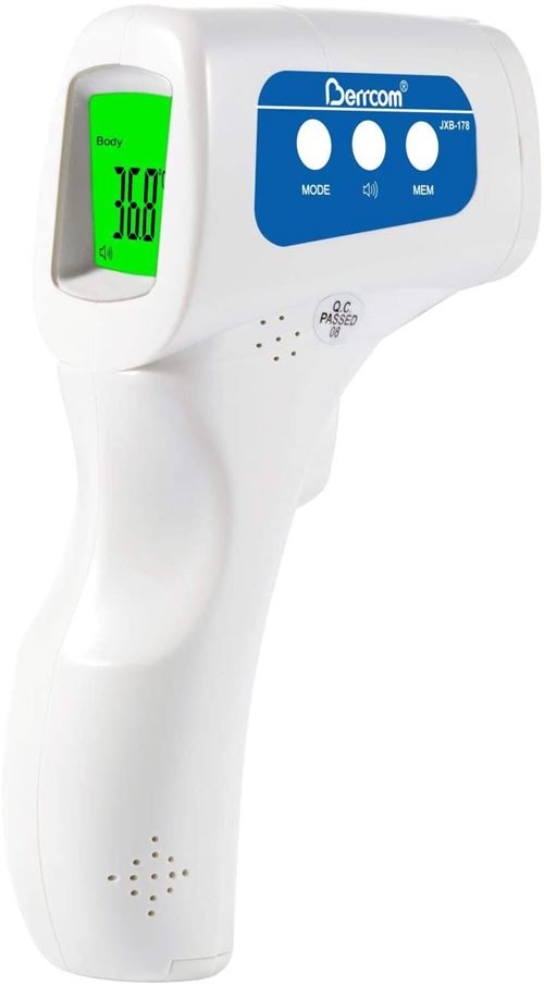 Berrcom Thermom&egrave;tre infrarouge sans contact JXB-178