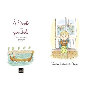 Coffret Premiers livres à lire seul - 3 histoires de Victor et Ada - niveau 3+ Pédagogie Montessori