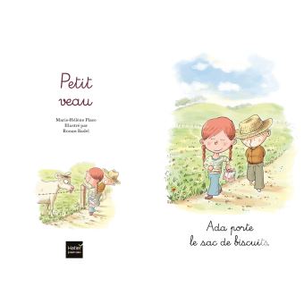 Coffret Premiers livres à lire seul - 3 histoires de Victor et Ada - niveau 3+ Pédagogie Montessori