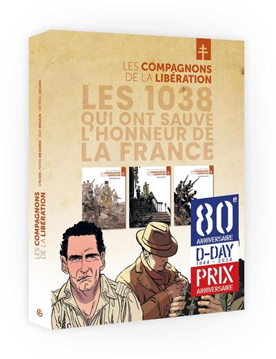 Les Compagnons de la Libération - Coffret Leclerc/Messmer/Jean Moulin - nouvelle édition