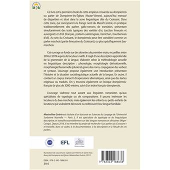 Grammaire du parler marchois de Dompierre-les-Églises