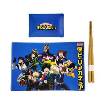 Set de sushi My Hero Academia Personnages