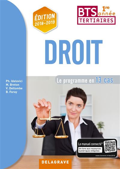 Droit BTS 1e année Elève