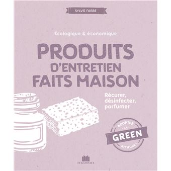 Produits d'entretien faits maison