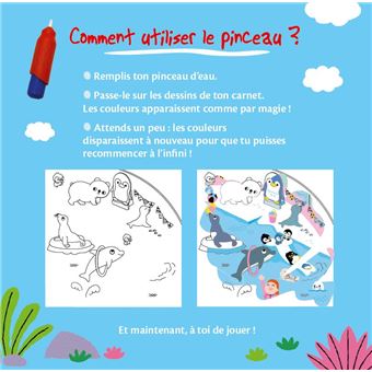 Pinceau magique - Le zoo