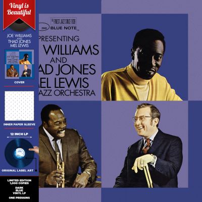 Presenting Joe Williams And Thad Jones Vinyle bleu