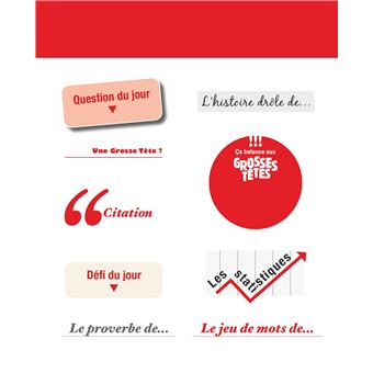 L'almanach des Grosses Têtes 2024